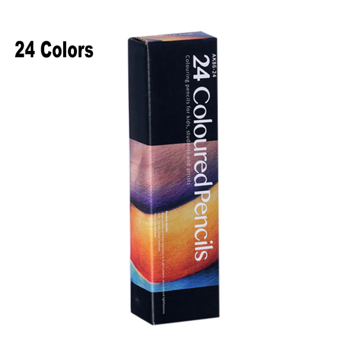 ARJTRACK Professional Oil Wood Soft Watercolor Pencils 24 colors