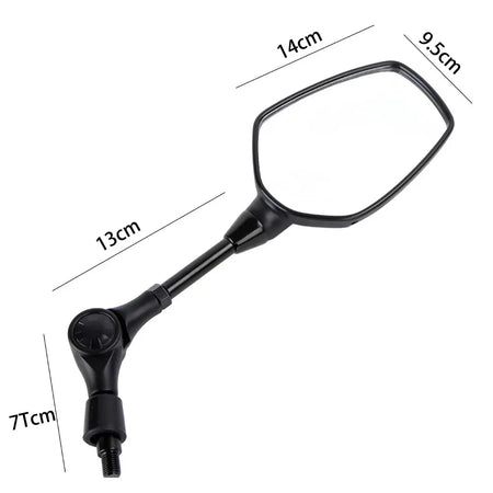 450 MT 450 Motorcycle Left And Right Rearview Side Mirrors For CFMOTO 450MT 450 MT 450 450mt All Years Folding Rear view Mirror by InterCyprus Trading Ltd