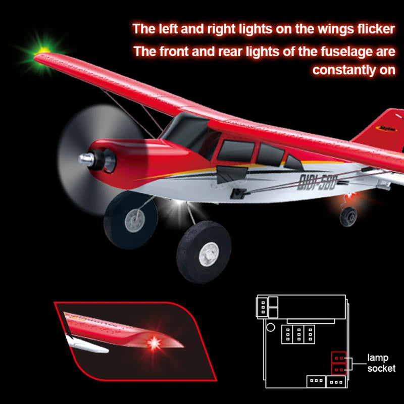 Qidi560 Moore M7 Off-road 4CH Brushless RC Airplane for Kids