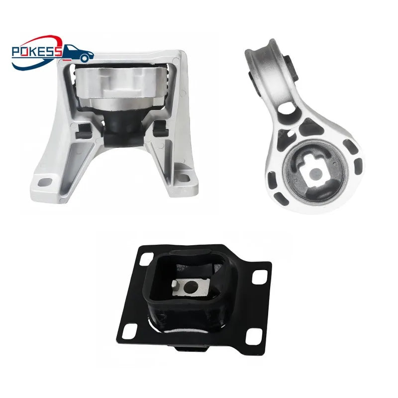 3 Piece Engine And Transmission Mounts For Ford Focus 2004-2011