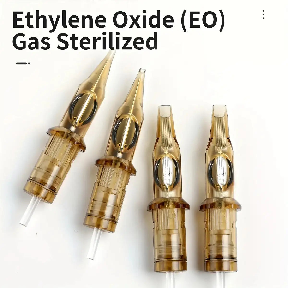 OZER 10Pcs Tattoo Cartridge Needles RL RS RM Round Liner