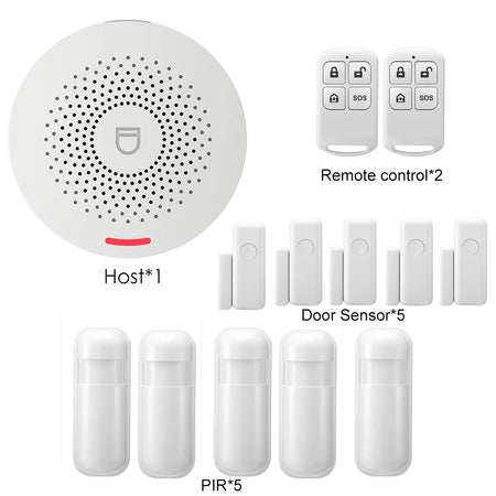 Tuya Smart Home Security Alarm Hub Kit &ndash; Sound Alerts I / EU Plug