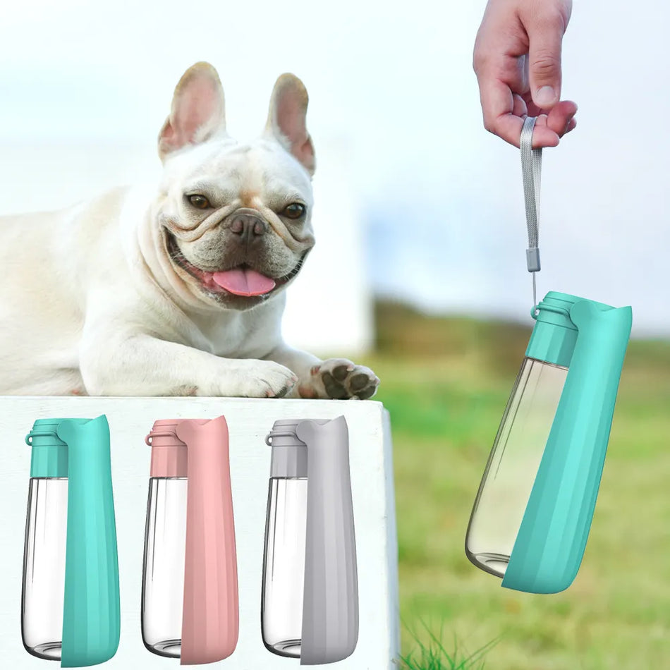 🟠 Портативный диспенсер для бутылки с водой для собак для маленьких крупных собак складные щенки на открытом воздухе поход