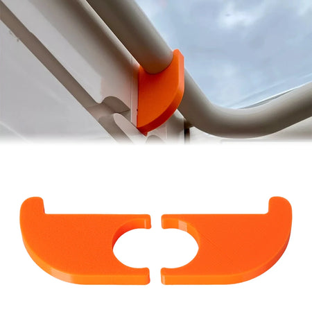 2 Pack Motorhome Rooflight Security Locks for Dometic Midi/Mini Heki Sunroof 400x400mm