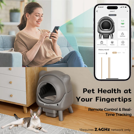 Amicura Cura X1 &ndash; Automatic Self-Cleaning With App Control