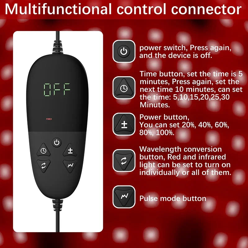 Infrared Hat Red Light Cap 630-940nm &ndash; Hair Regrowth Support