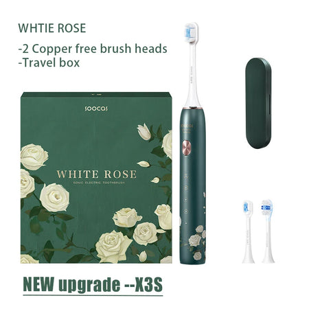 SOOCAS X3S White Rose &ndash; IPX7 Waterproof with 180 Days Battery Life white rose