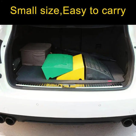 Car Threshold Ramp Plastic Curb Ramp &ndash; Textured Surface