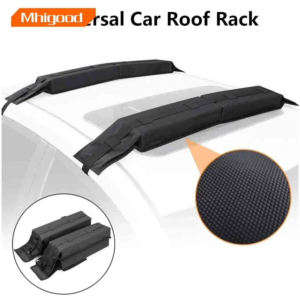 Universal Car Roof Luggage Soft Rack Pads for Kayak/Sup/Paddleboard ...
