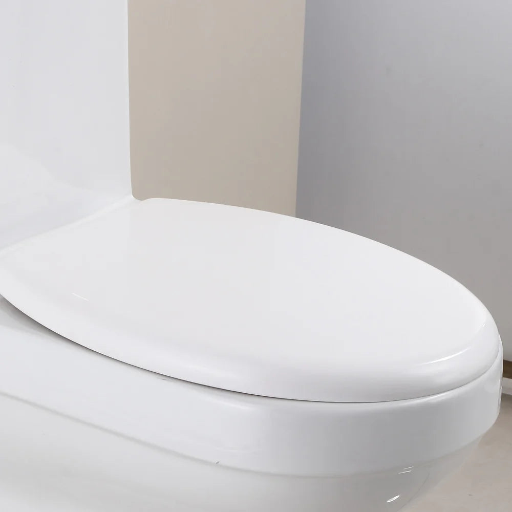 V-Shaped Toilet Seat - Quiet Close Lid For All Ages