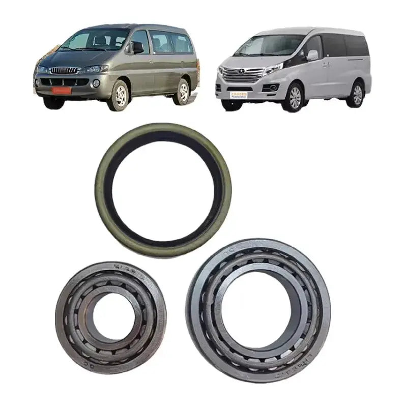Front Wheel Bearing, Front Wheel Oil Seal For JAC Refine M3 M5 HYUNDAI H1 Starex OE 51830-4AA00 51701-44030 51703-4A000 by InterCyprus Trading Ltd