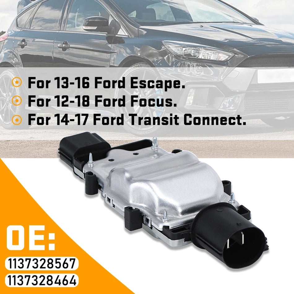 Engine Cooling Fan Control Module for Ford Focus, Metal and Plastic Construction