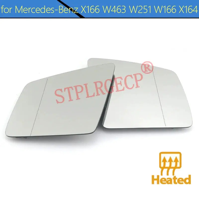 Driver Rearview Side Mirror Lens Door Wing Mirrors Glass with Heating Parts for Mercedes-Benz X166 W463 W251 W166 X164 by InterCyprus Trading Ltd