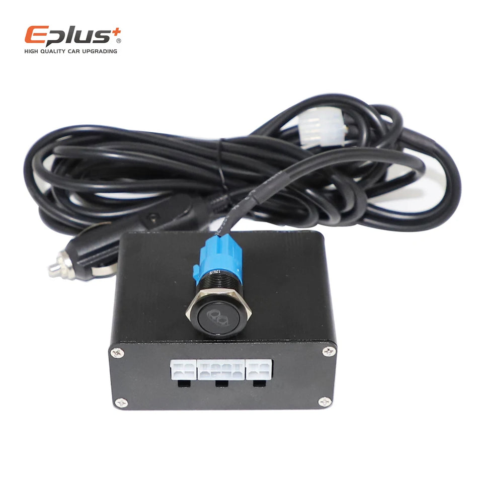 Aluminum Universal Exhaust Valve Kit with Button Controller for 51/63/76mm