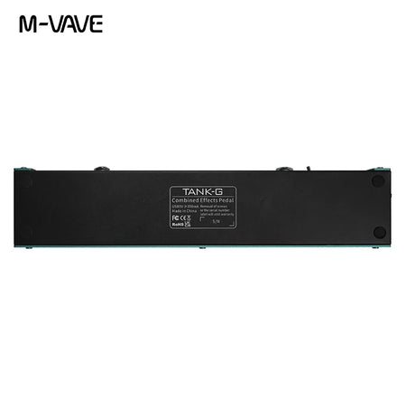 M-VAVE Tank-G Guitar Multi-Effects Pedal &ndash; Rechargeable