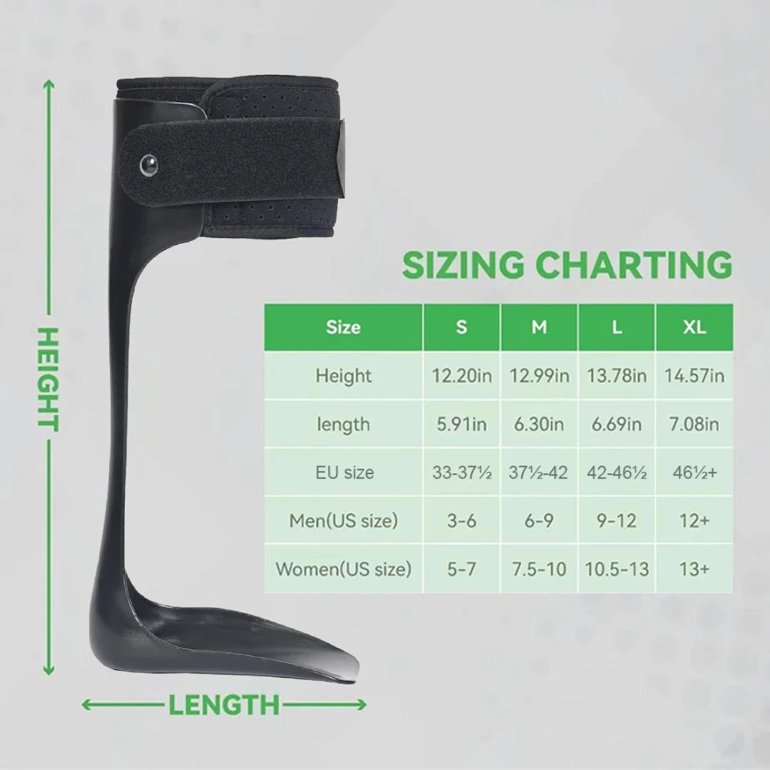 AFO Drop Foot Brace &ndash; Lightweight Stabilizing Support
