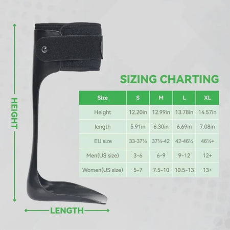 AFO Drop Foot Brace &ndash; Lightweight Stabilizing Support