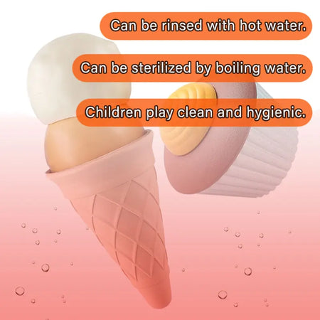 TTF01006 Ice Cream Kitchen Toy &ndash; Safe Wheat Straw Play