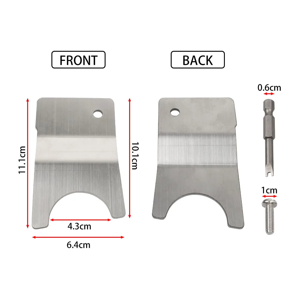 1 Set Tailgate Anti-Theft Lock Truck Bed Tailgate Locks Protector Compatible with Toyota Tacoma Accessories 2026-2024 by InterCyprus Trading Ltd