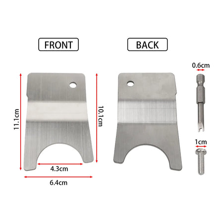 1 Set Tailgate Anti-Theft Lock Truck Bed Tailgate Locks Protector Compatible with Toyota Tacoma Accessories 2026-2024 by InterCyprus Trading Ltd