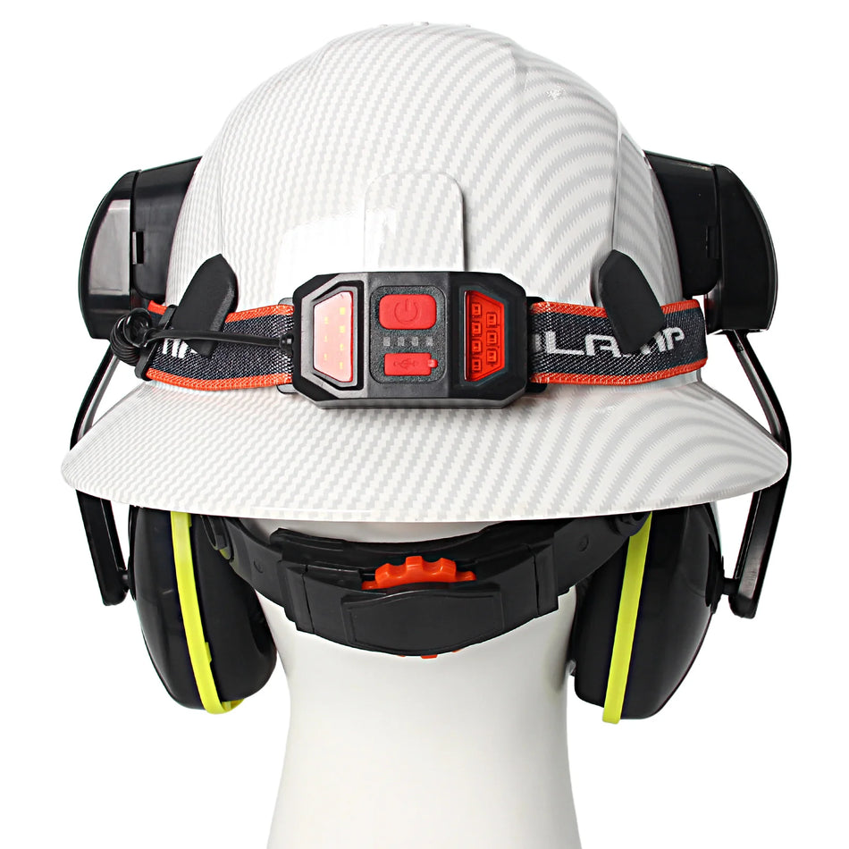 CE Full-Brim Hard Hat - Lightweight Safety Headgear