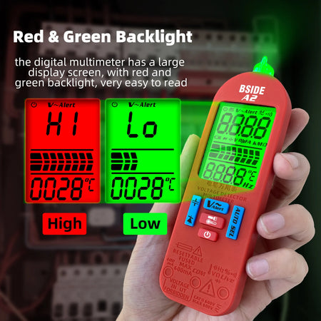 BSIDE A2X Digital Multimeter &ndash; Smart Rechargeable Tester