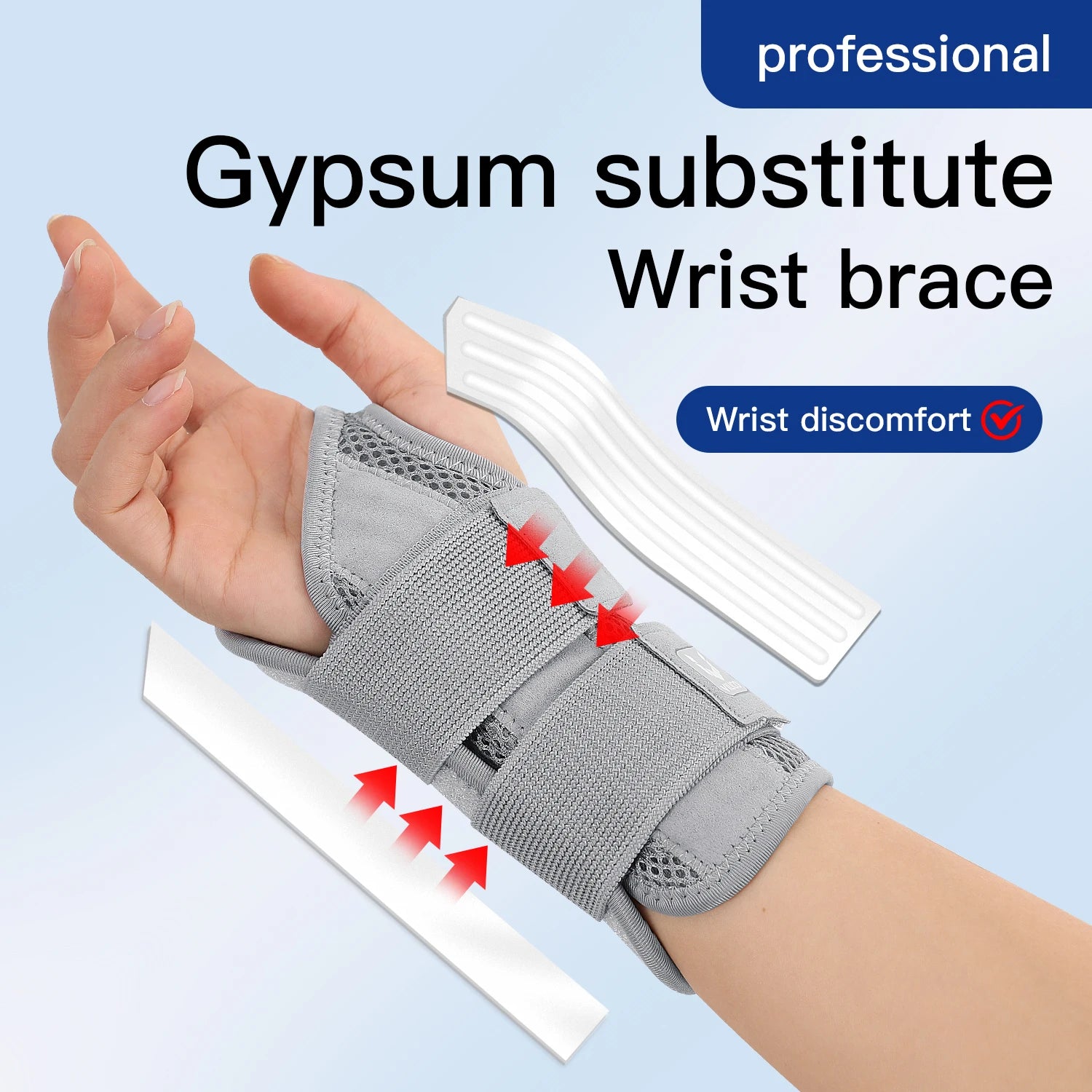 Wrist Guard with Thumb Protection &ndash; Adjustable for Joint Pain
