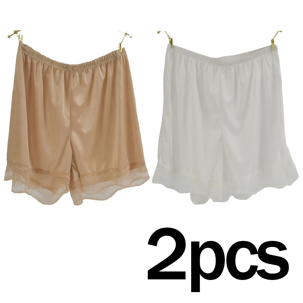 Silk Sleep Shorts Set - Luxurious Comfort &amp; Style for Women