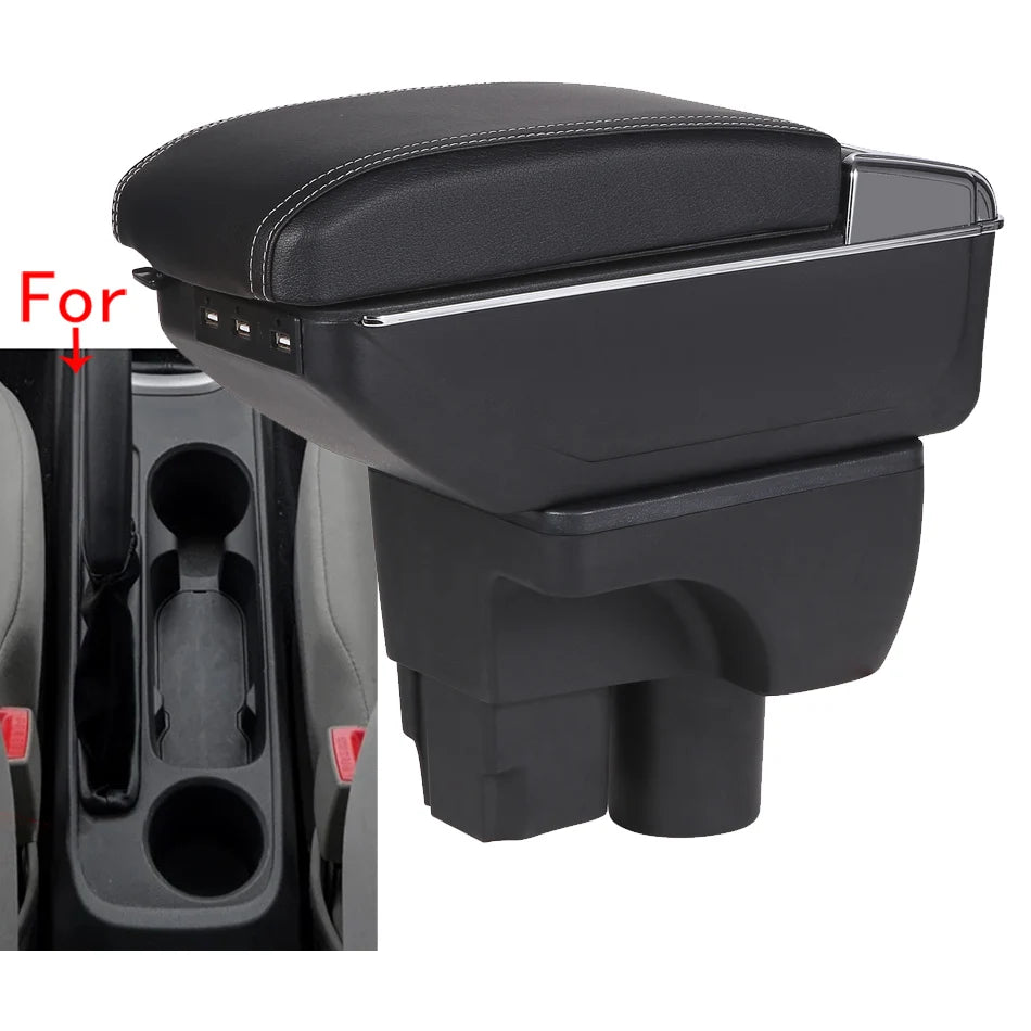Center Console Armrest Storage Box For Chevrolet Sail 3 Aveo 3