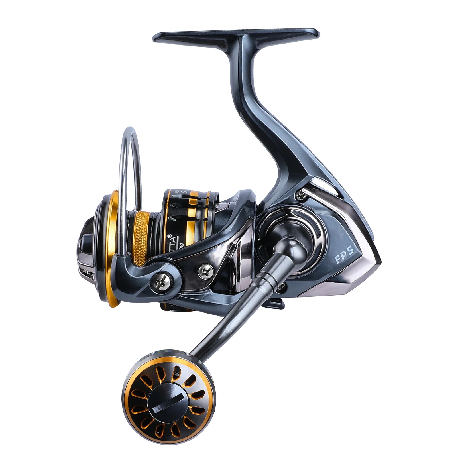 BEARKING Saltwater Spinning Fishing Reel 1000-6000 9+1BB 5.2:1 Max Drag 12KG Waterproof 5000 / 9