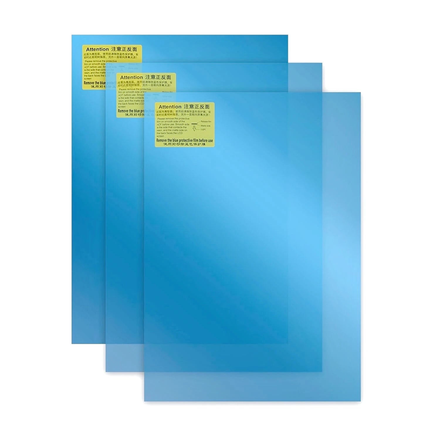 3Pcs ACF Film A4 Size 210x290mm &ndash; Printer Compatible 3pcs / 290x210x0.3mm