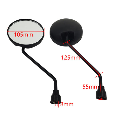 Electric Scooter Rearview Mirror &ndash; Universal Fit for Citycoco and Harley Models