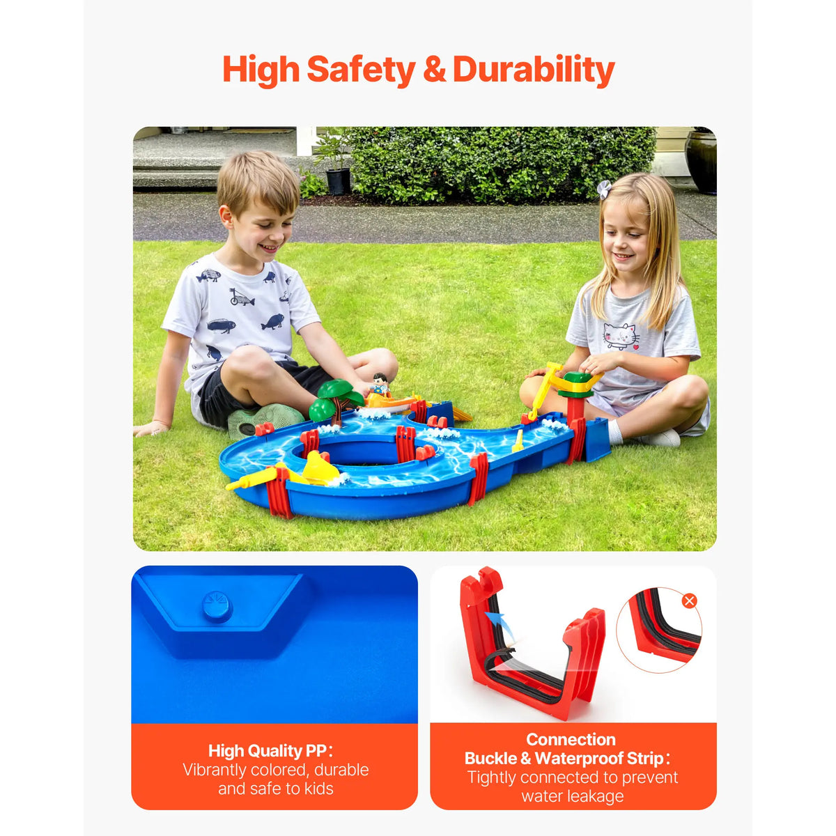 SucceBuy Water Play Table &ndash; Includes 39 Accessories