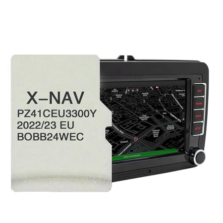 Toyota AYGO X-NAV TF Card &ndash; Plug-and-Play Europe Maps