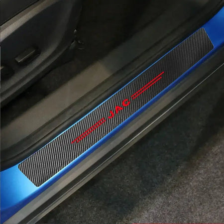 Carbon Fiber Car Door Sill Protector For JAC Refine J