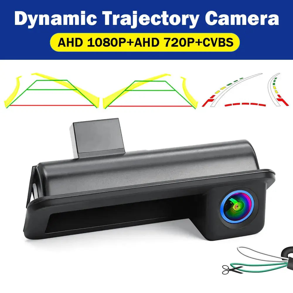 4K AHD 1080P Dynamic Reverse Camera For Range Rover Freelander 2 Mondeo Zhisheng Focus Trunk Handle Backup Camera Night Vision by InterCyprus Trading Ltd