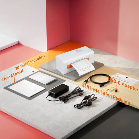 203DPI Desktop Thermal Label Printer USB Windows