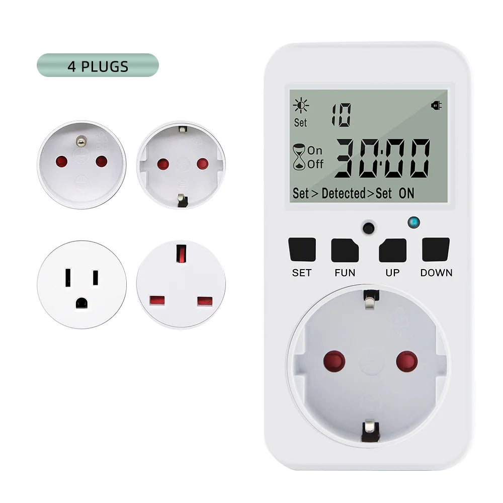 TM08 Multifunctional Timer Socket &ndash; Programmable Countdown
