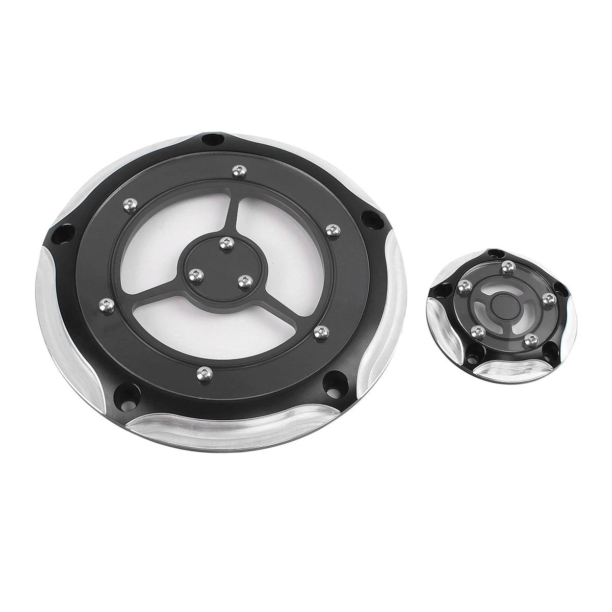 Motorcycle CNC Aluminum 5 Holes Derby Cover &ndash; Durable Engine Protection