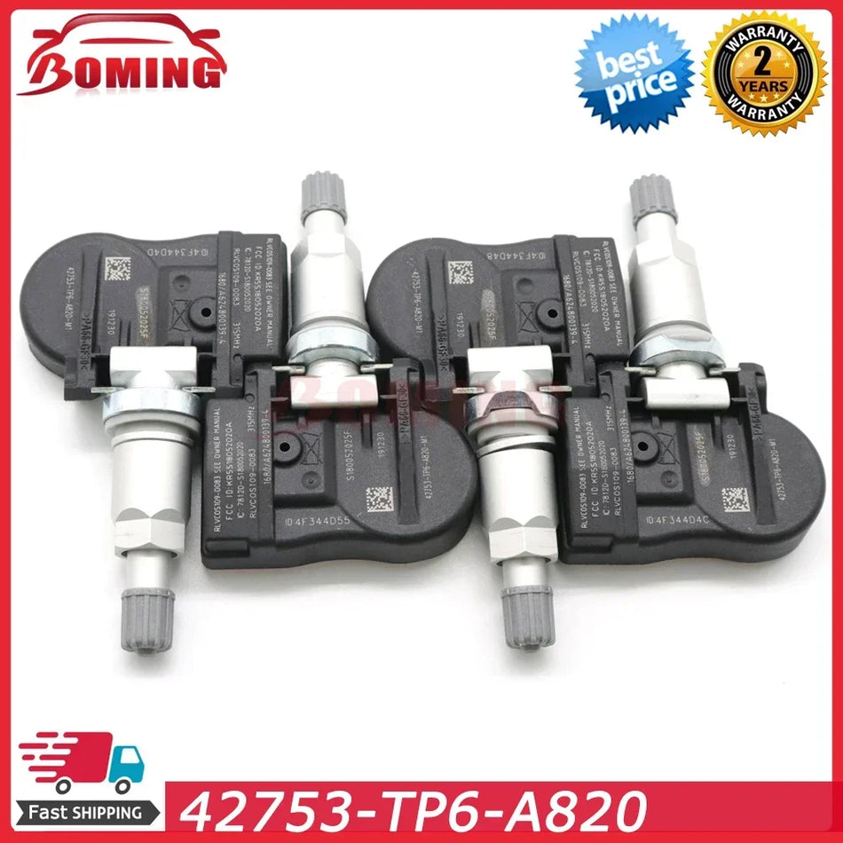 TPMS Sensor 315MHz for Honda Accord Crosstour CR-V 2010-2015