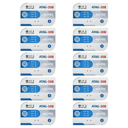 2025 USB Temperature Data Logger &ndash; Bluetooth 65000 Points 10 pcs