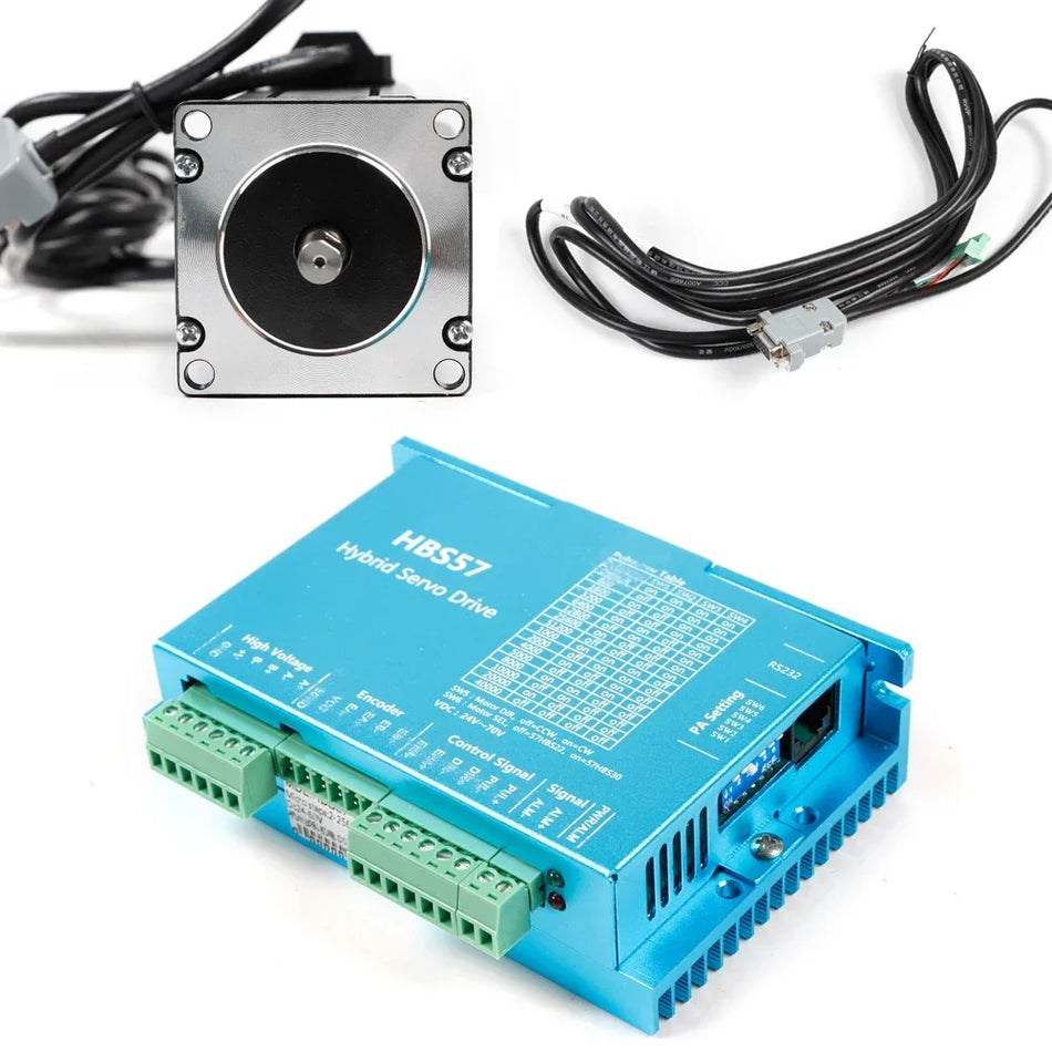 Set di Azionamento Stepper a Circuito Chiuso 57HBS36 3.0Nm Nema 23 DSP