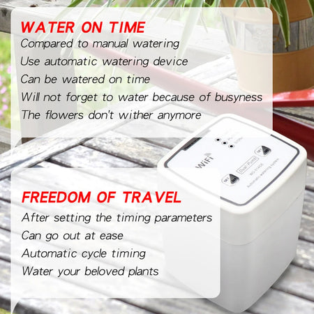 Smart WIFI Automatic Drip Irrigation System with Dual Pumps