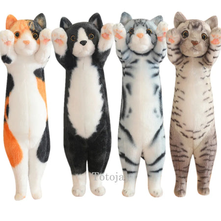 Cute Lucky Cat Plush Pillow Toy - Perfect Gift for Kids