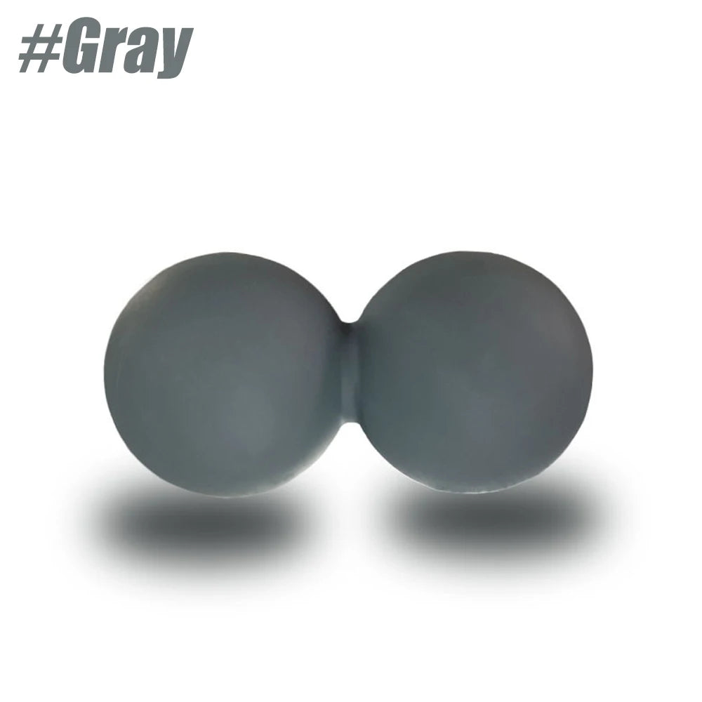 Peanut Massage Ball &ndash; Perfect Design for Comprehensive Massage Gray