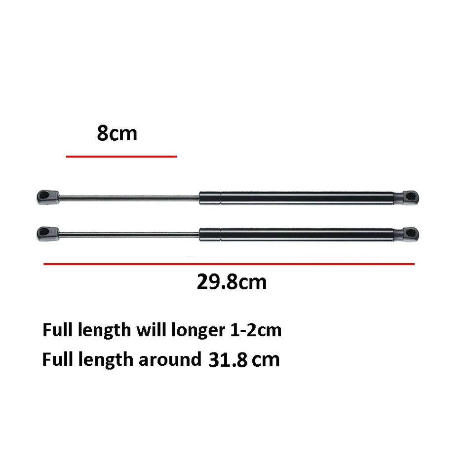 Комплект газови пружини за Audi A4 A6 S6 задна врата 2005-2011 пластмасова и метална конструкция, плавно повдигане
