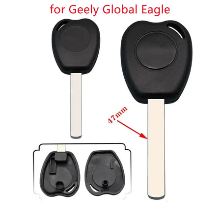 10pcs/lot Car Transponder Chip Key Shell Casing Replacement for Geely Global Eagle Panda by InterCyprus Trading Ltd