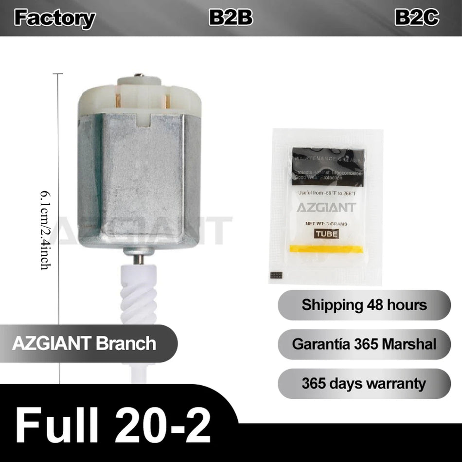Oven lukon moottori Mitsubishi Eclipse etu- ja taka oikeat ovet metalli ja muovi
