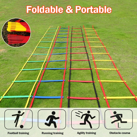 NoEnName_Null Agility Ladder for Soccer and Football Speed Training