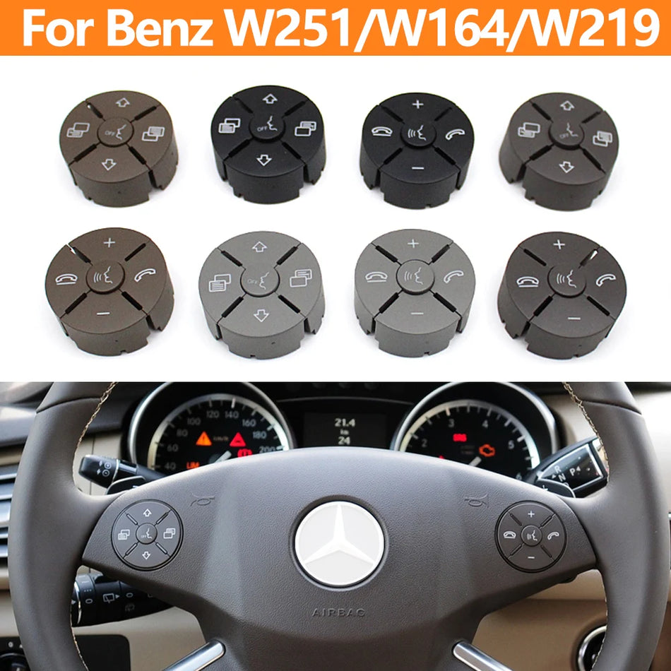 Kryt prepínača volantu pre Mercedes-Benz ML/GL/R-Class PC/ABS